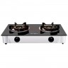 DYNA HOME เตาแก๊สกล่องคู่แบบตั้งโต๊ะ หัวเตาทองเหลือง ไฟแรง กระจกนิรภัย รุ่น DF-7238-F (รับประกันสปาร์ค 5ปี)