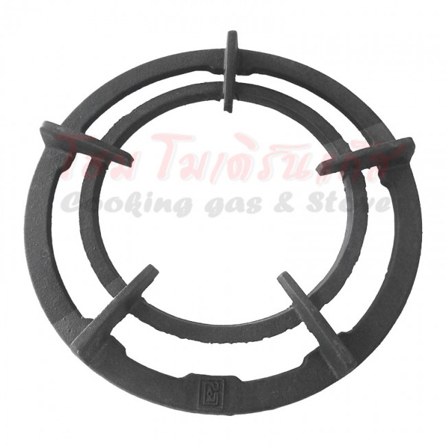 ขาวางเตาแก๊ส Lucky flame กลม เหล็กหล่อ 10นิ้ว