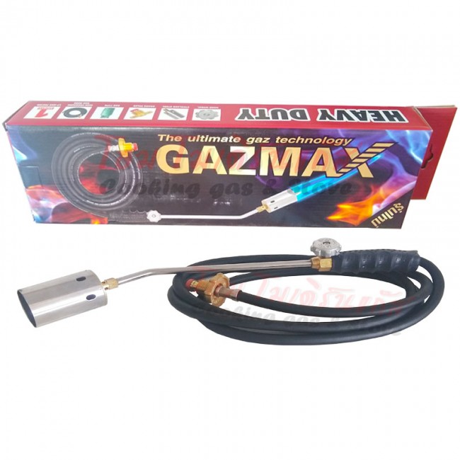Gazmax รุ่น GMGT-20 พ่นหัวหมู,หัวพ่นไฟ,พ่นขาหมู,ต่อกับถังแก๊สLPG
