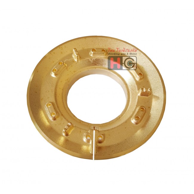 Rinnai อะไหล่เตาแก๊ส เฟืองเตาแก๊ส ทองเหลืองแท้ วงนอก ขนาด 4.5 นิ้ว