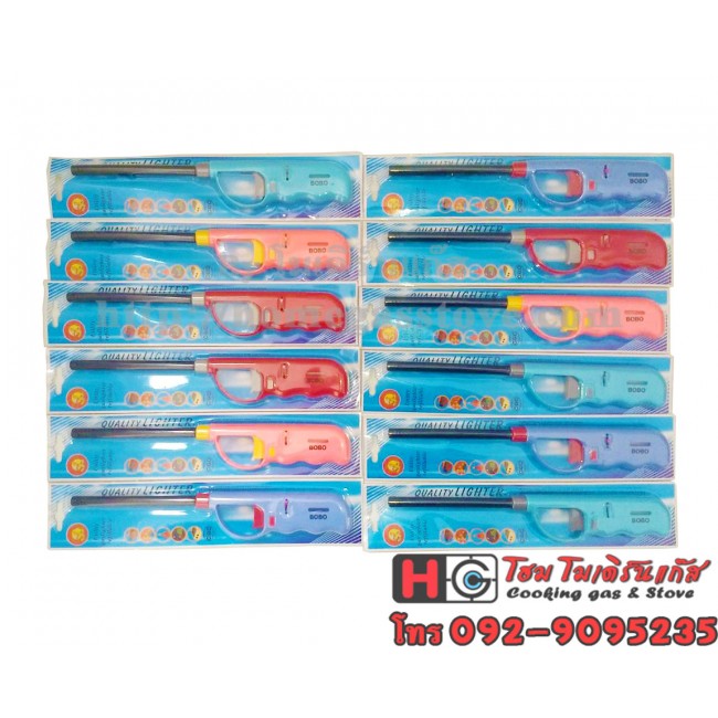 ปืนจุดเตาแก๊ส Gas Lighter จำนวน 12 ชิ้น